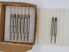 Box of 8 – R&N M1.6X0.35 2FL D-3 METRIC TAPER 100M Thread Cutting Tap [GB 4]