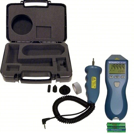 Monarch PLT200 KIT Model: 6125-011 Laser Tachometer , 0.5 To 20,000 RPM