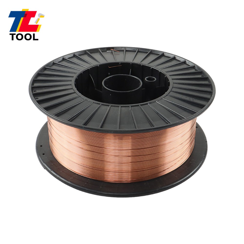 1 Roll .035Inch (0.9 mm) ER70S-6 Mild Steel MIG Welding Wire – 33 Lbs Roll