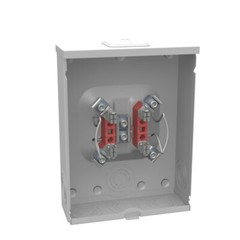 Milbank 200A Single Position Meter Socket Ringless No Bypass 4 Term OH UG 600V