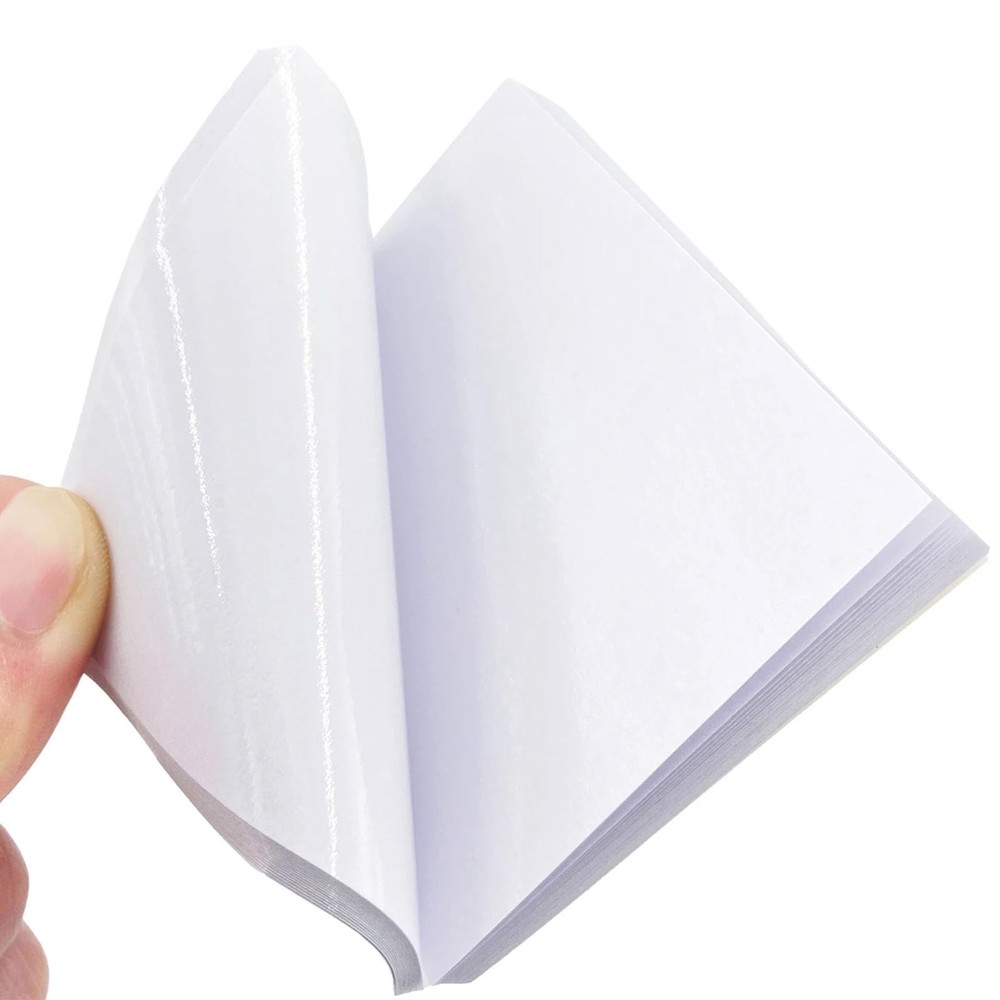 LA MIERE 50 Sheets High-Glass Finish Dental Mixing Pads 2 Sides Paper 3″x3″, Dis