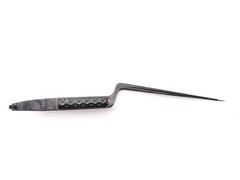 Aesculap FD771B NOIR Micro Scissors – Straight Bayonet, Serrated, Sharp, 250mm