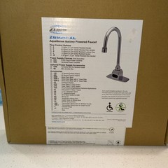 NEW Zurn Z6920-XL Aquasense Battery Powered Faucet