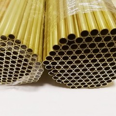 1Pc H65 Brass Tube Capillary Pipe OD 2-25mm Hollow Brass Sleeve Metal ID1-23mm