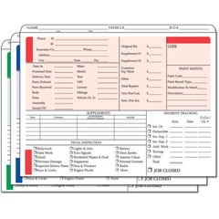 Job Folder Heavyweight 110 lb Color Coded Jacket (50)