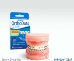 Orthodontic Wax Alternative Moisture Activated Clear Braces Wax 24 Hours