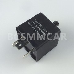 Adjustable Power LED Flasher Relay Turn Signal Blinker Light for Car 3 Pin 12V