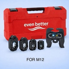 ONLY FOR Milwaukee M12! Press Tool Kit with Case, 1/2″-1-1/4″ Press Jaws