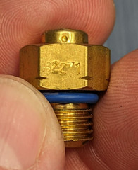 High Pressure Relief Valve with HNBR O-Ring (for hvac)