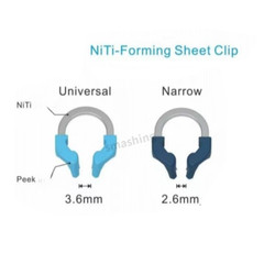 Dental Sectional Matrix Narrow Ring Titanium Clamp Fit Palodent Plus Style