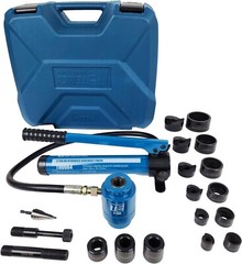TEMCo 2″ HYDRAULIC KNOCKOUT PUNCH Electrical Conduit Hole Cutter Set KO Tool Kit