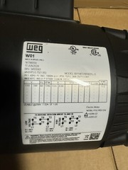 WEG 00118ES1B56CFL-S , 1HP, 1800 RPM, 1PH, 110-120V, 208, 230V 56C Frame, TEFC