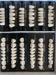 3 Complete Sets Acrylic Denture Teeth A1 A2 A3 A3.5 S M L X-L 84 In BOX