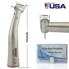 Dental 1:5 Optic LED Contra Angle Increasing Handpiece Fit NSK Electric Motor