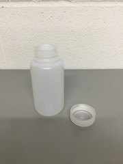 NEW (1) Nalgene Packaging Bottle, 250ml 8oz, Wide Mouth, HDPE