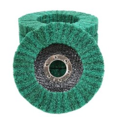5x Nylon Flap Disc 4-1/2″ Metal Steel Cleaning Polishing Wheel Pad Angle Grinder