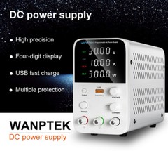 Adjustable DC 0~30 60V 120V 160V 0~10A Lab Variable Bench Power Supply Precision
