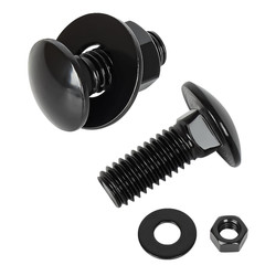 1/4-20 X 1-1/2″ Carriage Bolt Kit, Stainless Steel 304 Carriage Bolts Screws wit