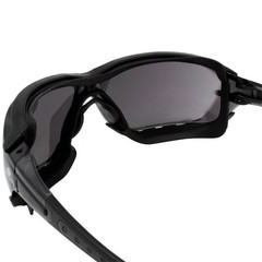 Birdz Eyewear Gasket Safety Padded Powersports Sunglasses Black with Smoke Lens