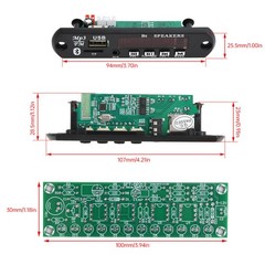 DIY Bluetooth Speaker Kit FM Radio DIY Electronic Kit Soldering Practice Project