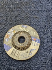 (QTY 7) Norton 4-1/2″ x 1/4″ x 7/8″ Metal Aluminum Oxide Grinding Wheel Type 27