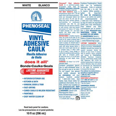 Does It All 10 Oz. White Exterior/Interior Vinyl Adhesive Caulk