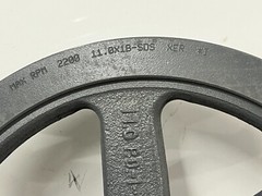 TB WOODS Classical Sheave, A-B Belt Section, 11.35″ OD, 1 Groove, Cast Iron