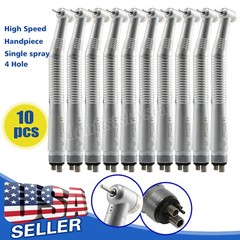 10* Dental USA Dental High Speed Air Turbine Handpiece Standard Head 2/4H