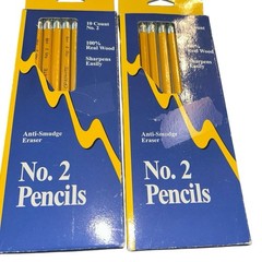 20 Count No.2 Graphite Pencils – Classic Yellow Design Indonesia (2 Boxes Of 10)