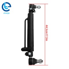 2 Pack D128454 Power Steering Cylinders For Case 2WD 580B 580C 580D 580E