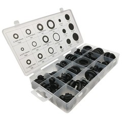 125PCS/Set Rubber Grommet Firewall Hole Plug Electrical Wire Gasket Assortment
