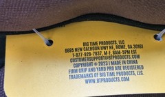 Size L Firm Grip Duck Canvas Utility Tough Working Gloves TouchScreen Finger