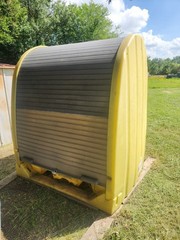 ENPAC Poly Spill Pallet Slim-Line-6000 4 Drum Hardcover