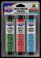Lucas Oil Multi Purpose Grease, 3 Pack of 3 oz Tubes.