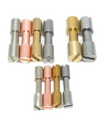 Corby Bolts- NICKEL SILVER – Rivets / Knife Handle Fasteners- 3/16″, 1/4″