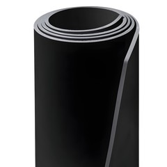 Solid Black Rubber Gasket Sheet – Various Sizes & thicknesses 1mm – 30mm