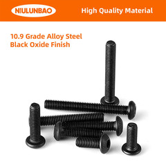 M3 X 8Mm 12Mm 16Mm 20Mm 25Mm Button Head Socket Cap Screws Bolts, 10.9 Grade All