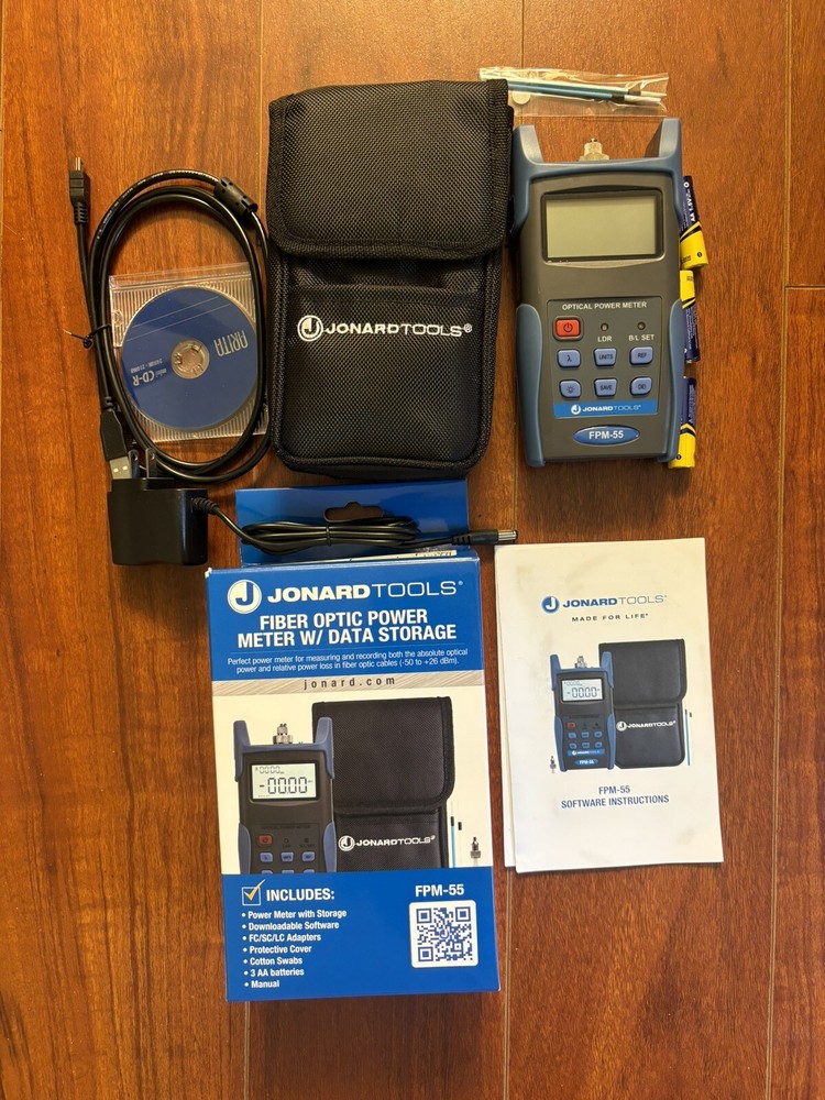 Jonard Tools FPM-55 Fiber Optic Power Meter