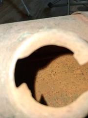 Briggs and stratton fuel tank. Round. Antique briggs