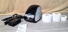 DYMO LabelWriter 450 Power Cord/USB Cable/3 Full Rolls of DYMO Labels ✅️TESTED✅️