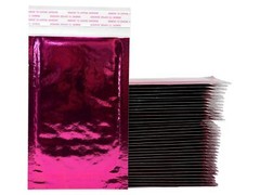 4×8″ Bubble Mailers, Polished Rose Gold, Pink, Hologram, Teal Metallic, Mirrored