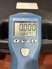 Monarch PLT200 KIT Model: 6125-011 Laser Tachometer , 0.5 To 20,000 RPM