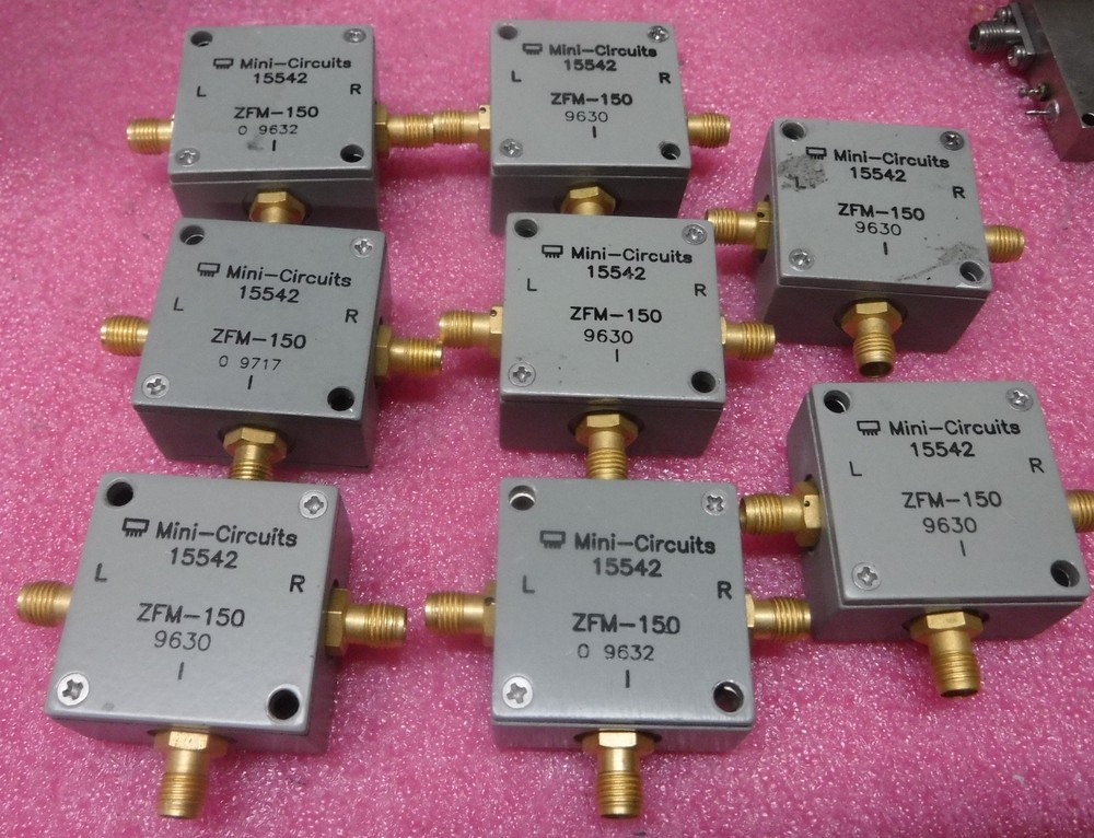 MINI-CIRCUITS ZFM-150 LOT OF 8 FREE SHIPPING