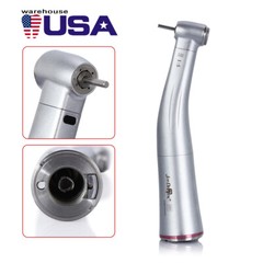 Dental Fiber Optic LED 1:5 Contra Angle Handpiece fit Electric Micro Motor