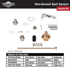 Spot Spray Non Aerosol Sprayer Refillable 32oz 80 to 150 PSI Solvent Bottle Blue
