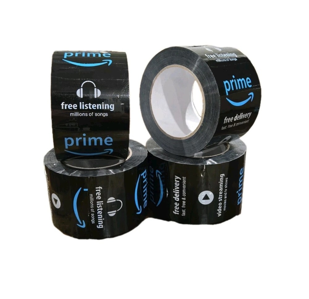 Amazon Tape 4 ROLL PACK! 3 Inch Wide X 426 FT Per Roll, BOPP Packing Tape