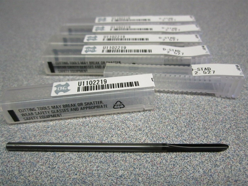 OSG (U1102219) .0995″ x .761″ x 2.73″ Diamond Coated Carbide Drill Bits – Qty 5