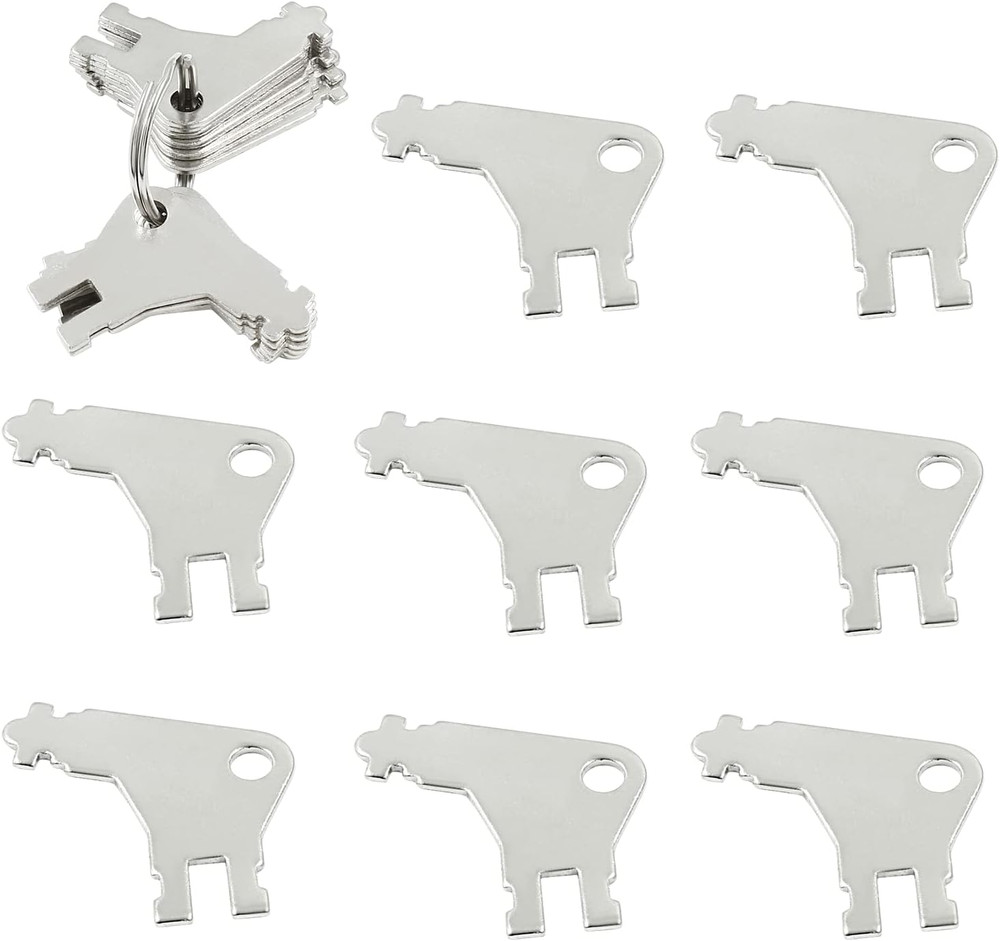 20 Pcs 50504 Toilet Paper Towel Dispenser Key, Universal Key for Commercial