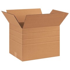 25 – 17 x 17 x 17 Multi Depth Shipping Boxes Storage Cartons Moving Packing Box