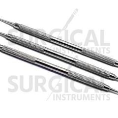 3 Spoon Excavator Double Ended Restorative Stainless Steel Dental Instruments